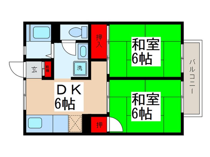 間取り図 グリ－ンラ－ク