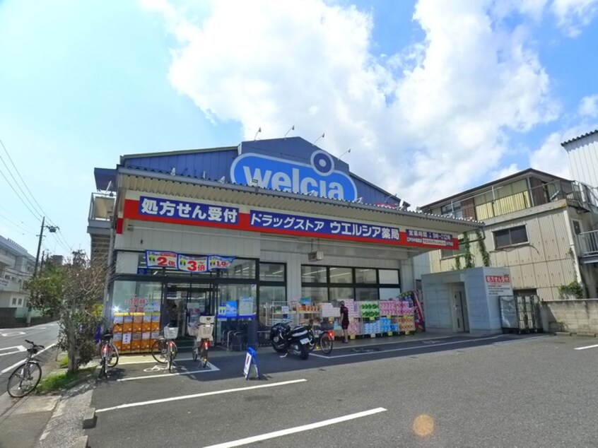 ウエルシア江戸川中葛西店(ドラッグストア)まで341m グリ－ンラ－ク