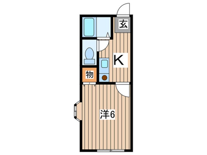 間取図 ベルリバ－金沢文庫 Ｃ棟