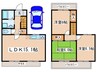 ブリージングタウン百草園Ｄ１ 3LDKの間取り