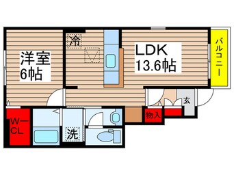 間取図 クレールＡ