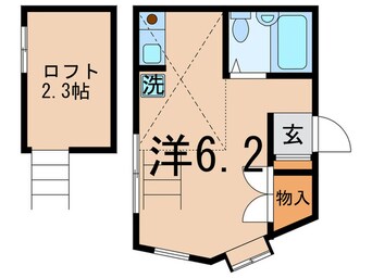 間取図 グリ－ンコ－ポ２