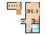 グリ－ンコ－ポ２ 1Rの間取り