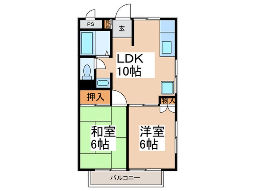 間取図 グリ－ンハイム壱番館