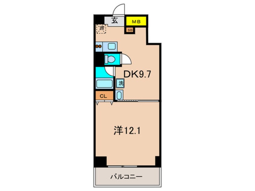 間取図 アーバンパーク溝の口