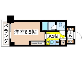 間取図 ミディアス渋谷ウエスト(403)