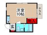 かねしちコ－ポⅠ 1Rの間取り