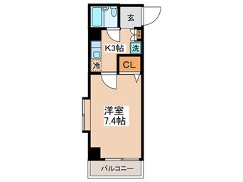 間取図 ライオンズマンション立石(207)