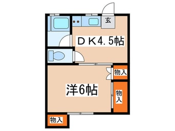間取図 コーポ光栄