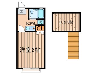 間取図 ヒカリハイツ