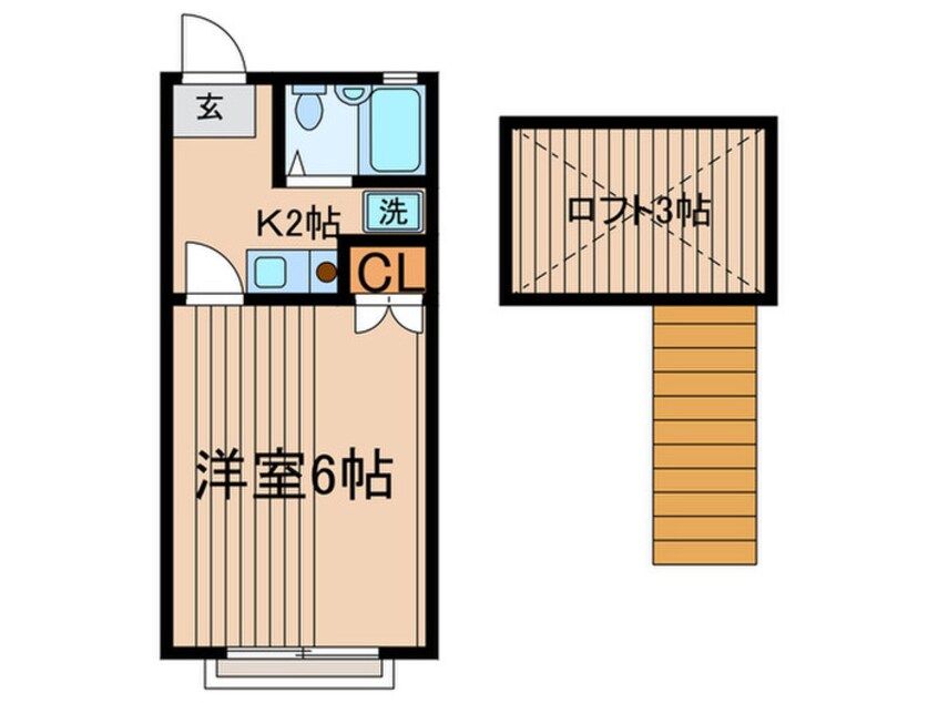 間取図 ヒカリハイツ