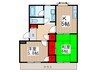 エクセレント大宮 2Kの間取り