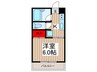 サマックス 1Kの間取り