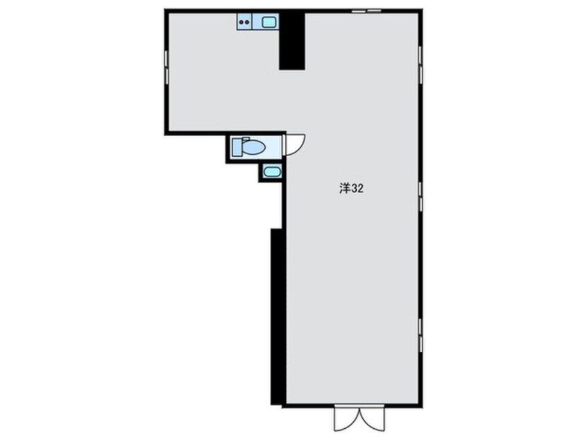 間取図 プレイス貫井北町