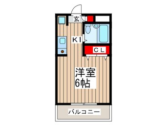 間取図 ﾏﾝｼｮﾝ上木崎