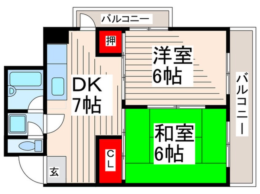 間取図 エムエスハイム