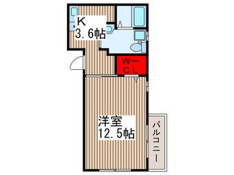 間取図 サンリスタアレーグレ入間