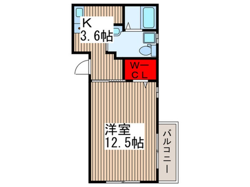 間取図 サンリスタアレーグレ入間