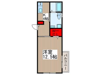 間取図 サンリスタアレーグレ入間