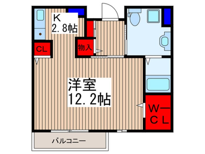 間取図 サンリスタアレーグレ入間