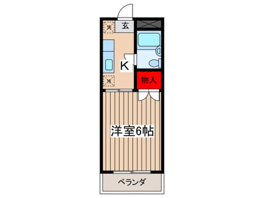 間取図 グロリアマンション