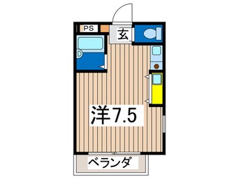 間取図 コ－ポ相田