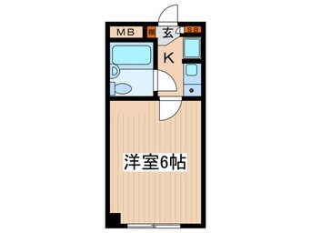 間取図 コスモ羽根木