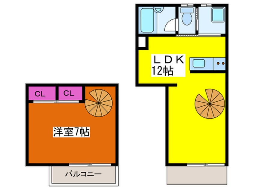 間取図 ラフィーネ城北公園