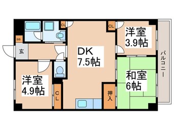 間取図 セリオ壱番館