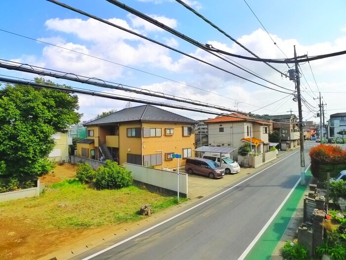 室内からの展望 メゾネ－ド常盤平