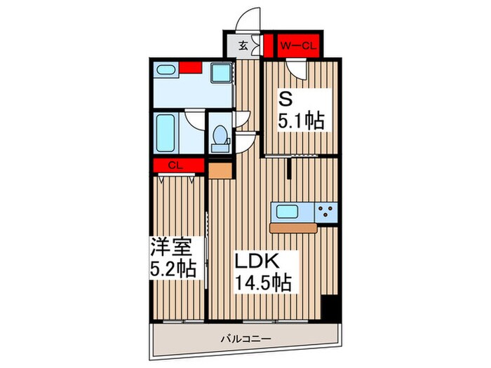 間取り図 グランシエル川口