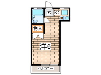 間取図 ハイツ３５６第５