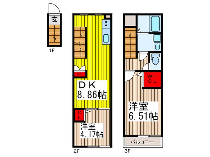 間取り図 ミハス浦和