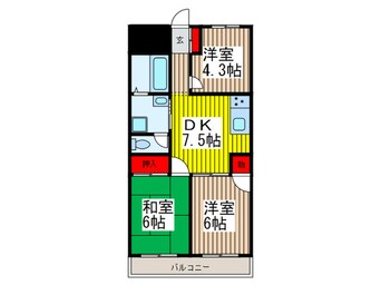 間取図 シミュレー稲垣