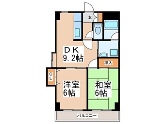 間取図 ドミールＴＳ