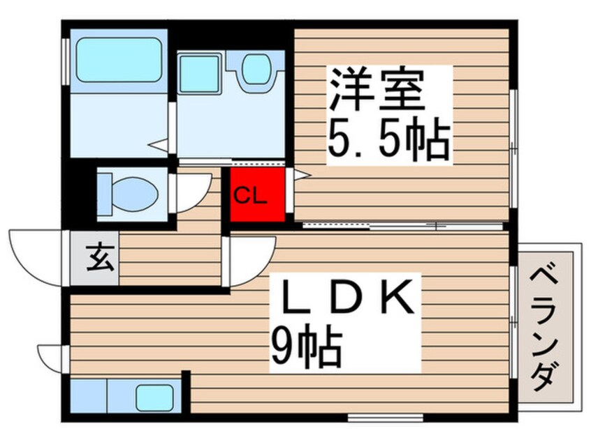 間取図 サニーアイルコート