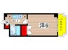 メビウスセイワ 1Kの間取り