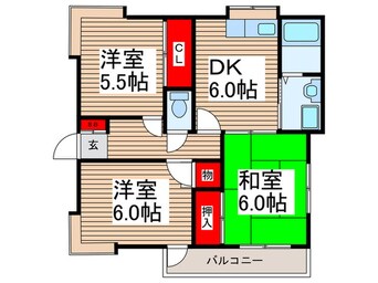 間取図 ブライトハウス