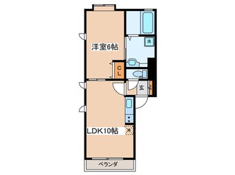 間取図 ポラリス池袋