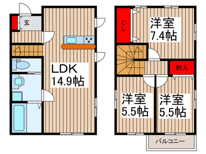 間取り図 グランソフィア戸塚E棟