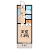 サンライズ 1Kの間取り