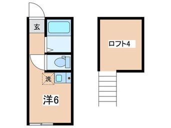 間取図 ユナイト保土ケ谷ｴﾙｴｽｺﾘｱﾙ