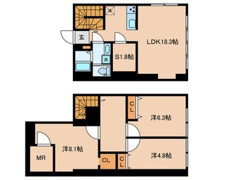 間取図 茗荷谷ハウス