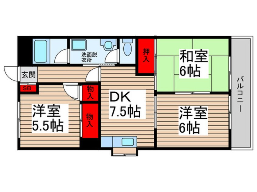 間取図 ＫＭハセガワ