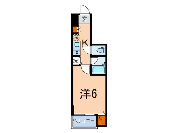 間取り図 ｽﾃ-ｼﾞﾌｧ-ｽﾄ本駒込Ⅱ(303)