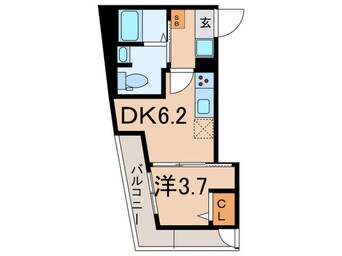 間取図 グローリオシェルト池袋本町