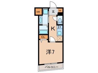 間取図 グローリオシェルト池袋本町