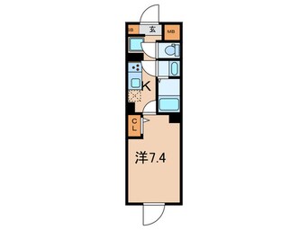 間取図 グローリオシェルト池袋本町