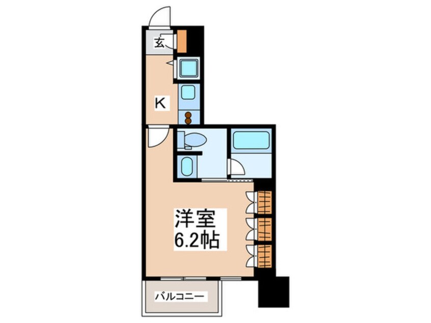 間取図 レジディア新宿イ－ストⅡ