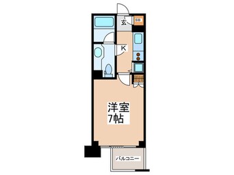 間取図 レジディア新宿イ－ストⅡ